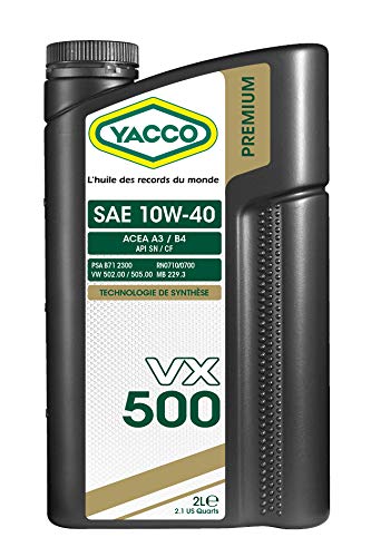 YACCO VX-500 10W-40 ヤッコー VX500 2L
