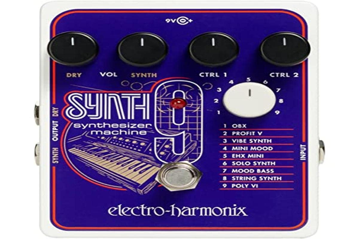 electro-harmonix エレクトロハーモニクス エフェクター シンセサイザーマシン SYNTH9 Synthesizer Machine 【