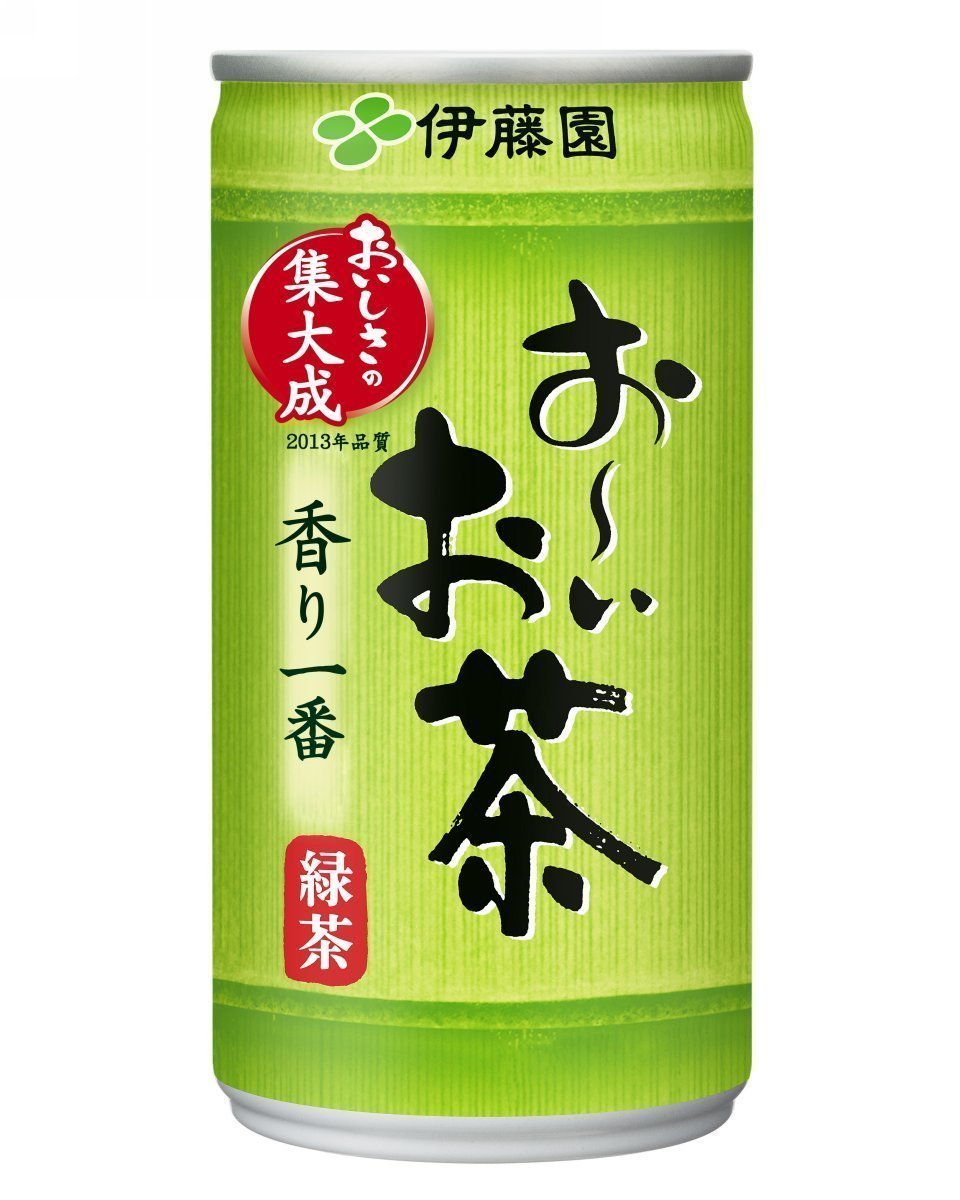 伊藤園 お〜いお茶 緑茶（CS缶）190g缶×20本入×４ケース(80本)