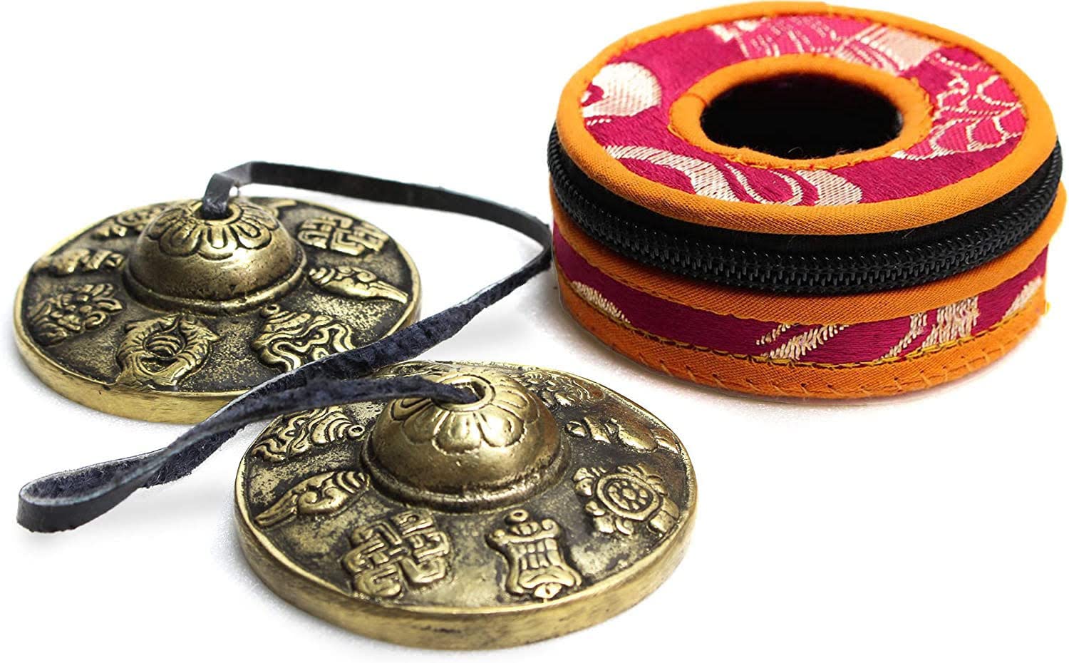 透き通る音色 チベタンベル ヨガ 瞑想 ティンシャベル チベット ベル チベットベル チベタンシンバル 打楽器 治癒 風水 ティンシャ 密教