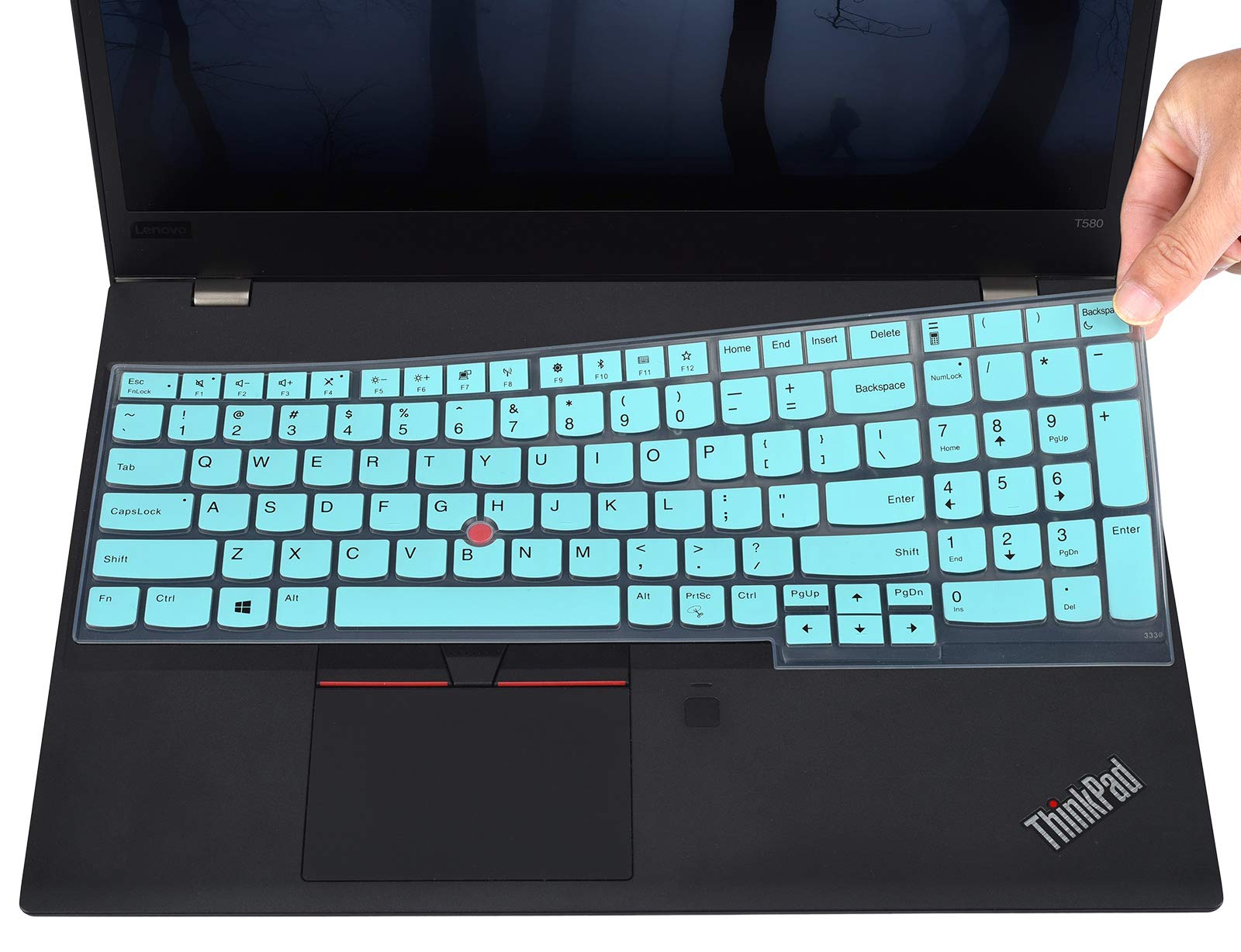 キーボードカバー ThinkPad E580 E590 E595 T570 T575 T580 T590 L590 P51s P52 P52sに対応
