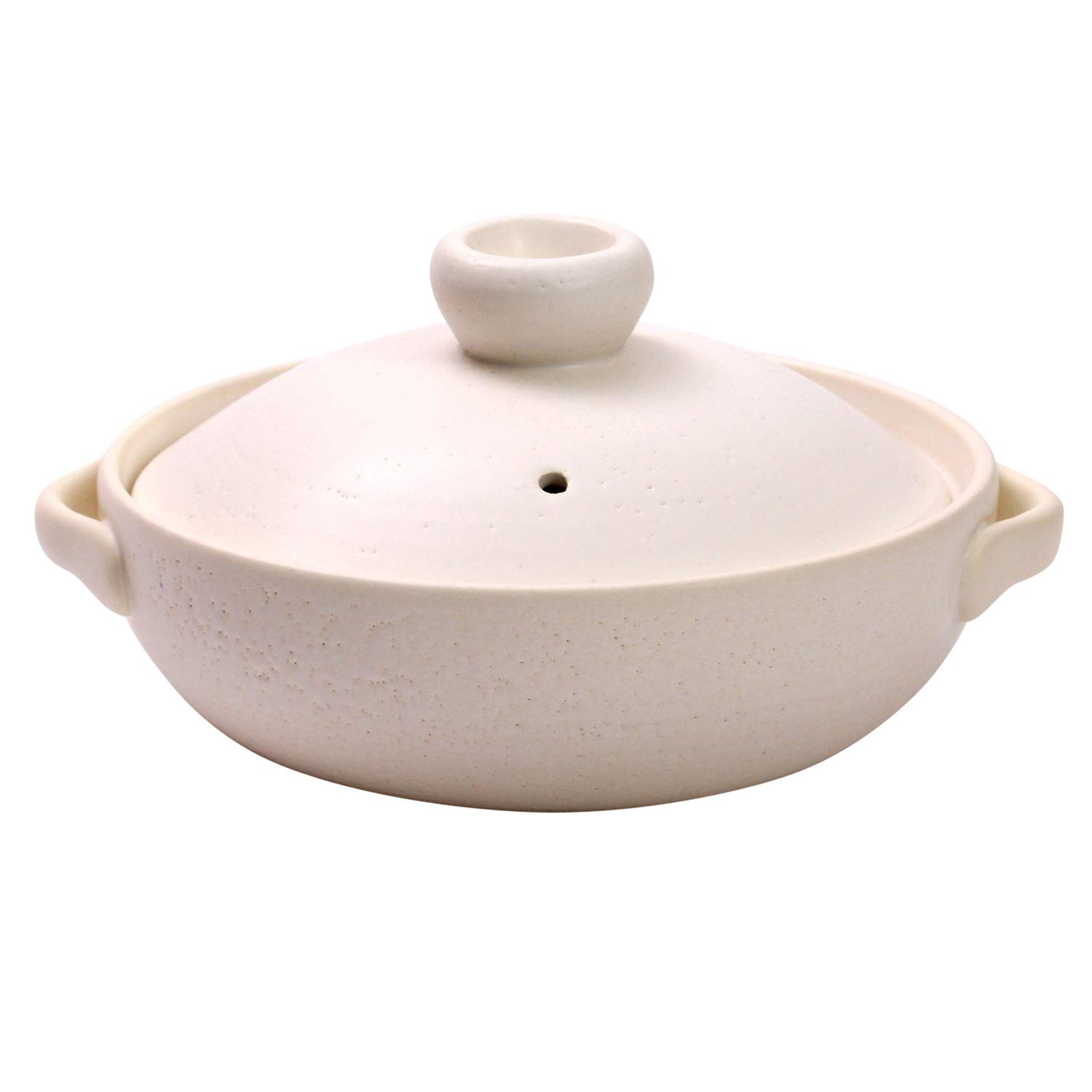 マルヨシ陶器 土鍋 Modern White 8号(3〜4人用) M3621