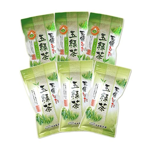 日田製茶園 天領ひた玉緑茶セット(3) (茶葉100g×3個/ティーバッグ60g(3g×20パック)×3個)