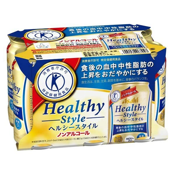 アサヒ飲料 ヘルシースタイル(6缶パック)【特定保健用食品 特保】 350ml缶×24本入