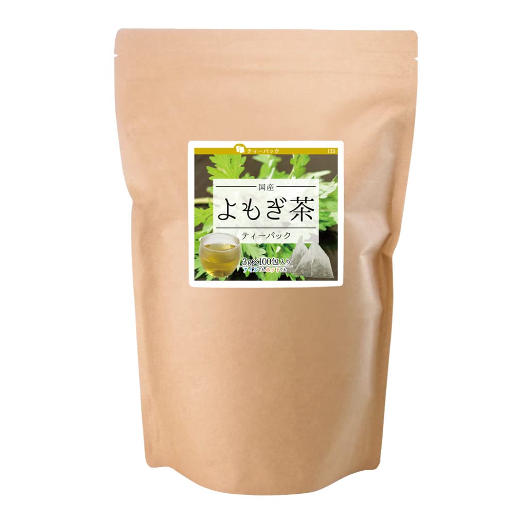 健康・野草茶センター ヨモギ茶 ティーパック 100包 健康茶
