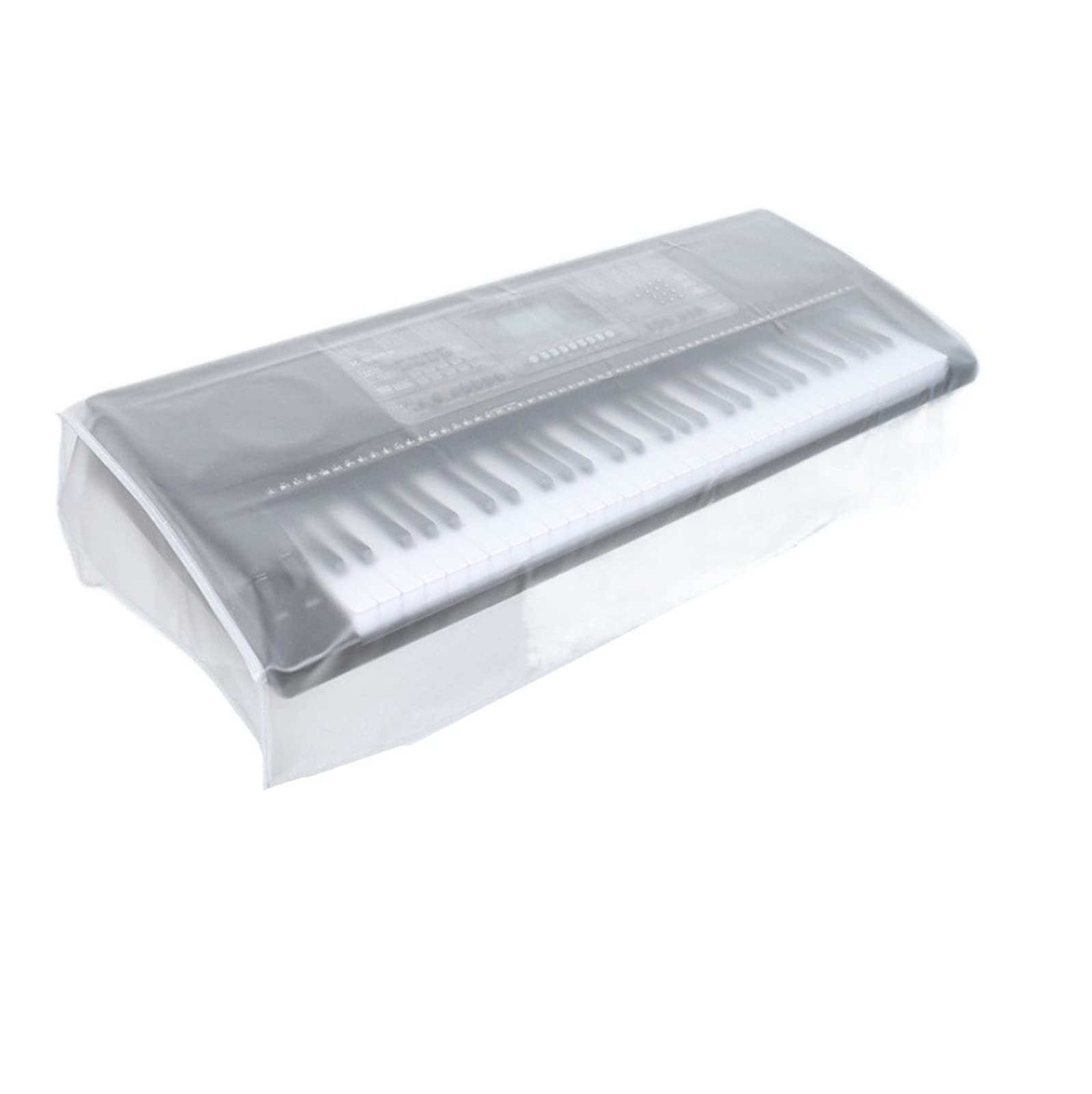 MCHDMI 電子ピアノカバー 61/76/88鍵 ピアノ鍵盤カバー 半透明 電子ピアノ ダストカバー 防水 デジタルピアノ 保護ケース カバー 収納