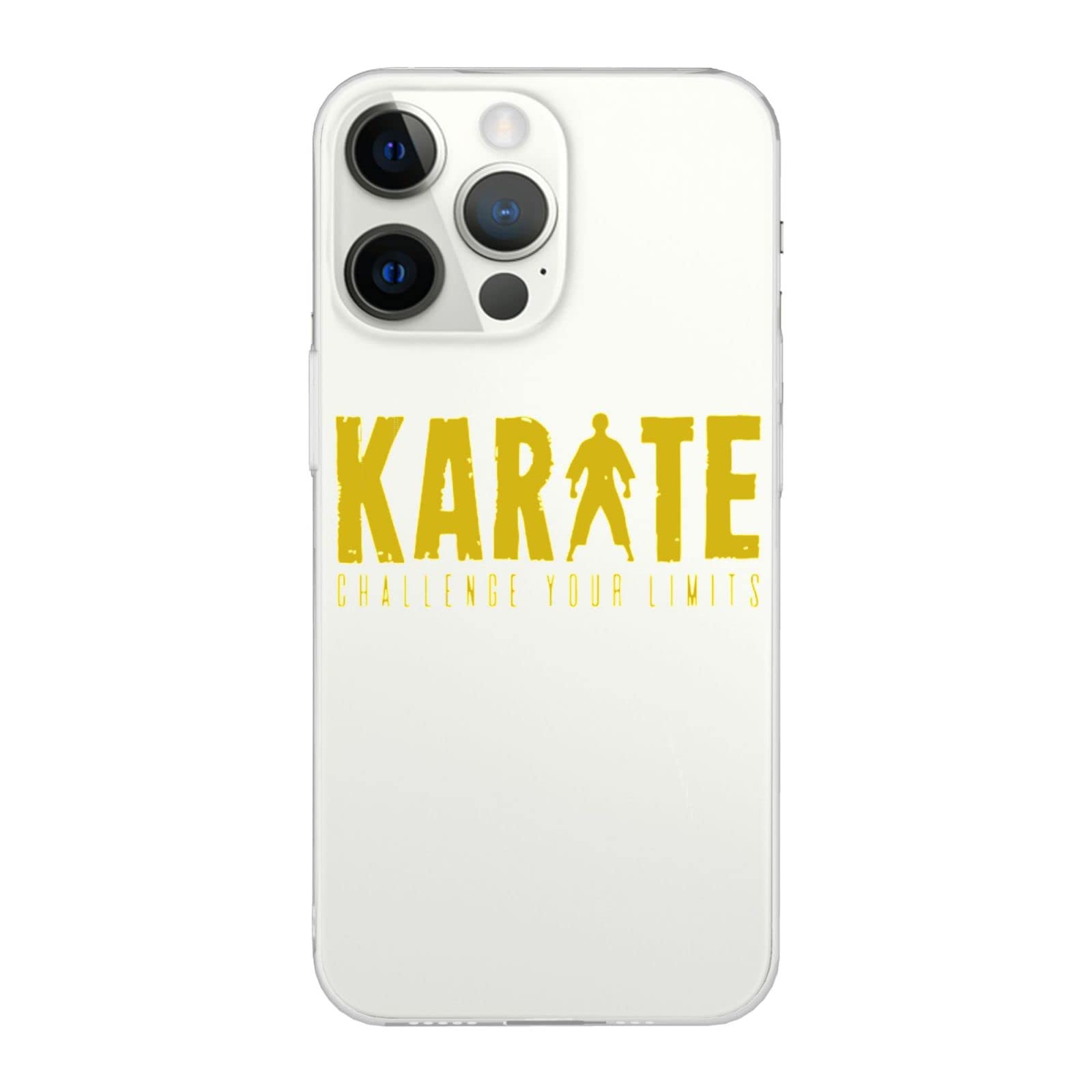 Iphone 14 Pro/Pro Maxカバー Karate 空手 Tpu 保護ケース スマートフォンケース スマホカバー 耐衝撃 透明保護カバー